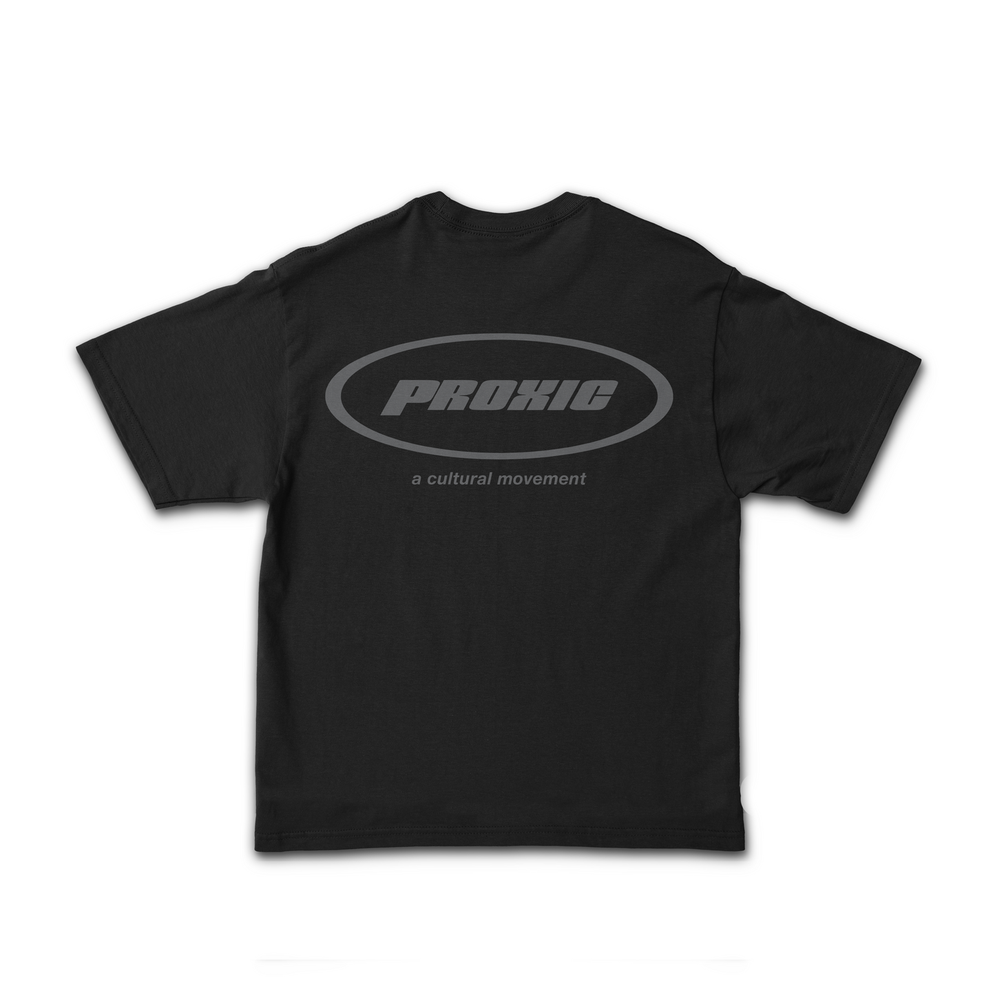 UNITY BOXY TEE - BLACK
